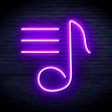 advpro-musical-note-ultra-bright-led-neon-sign-fnu0398 - Purple