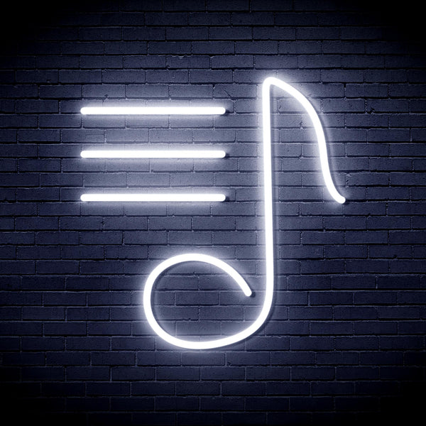 advpro-musical-note-ultra-bright-led-neon-sign-fnu0398 - White