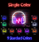 advpro-headphone-ultra-bright-led-neon-sign-fnu0399 - Classic