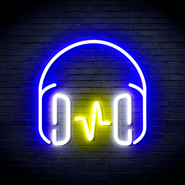 advpro-headphone-ultra-bright-led-neon-sign-fnu0399 - Multi-Color 6
