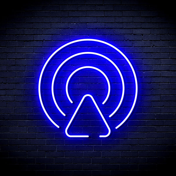 advpro-radio-wave-ultra-bright-led-neon-sign-fnu0400 - Blue