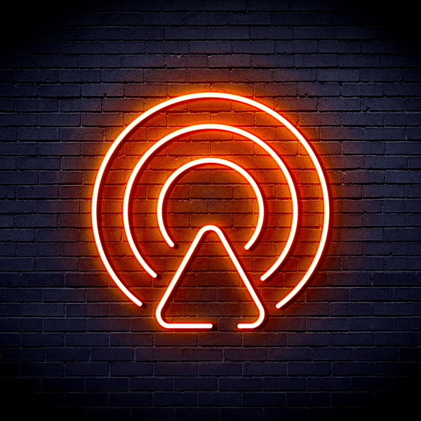 advpro-radio-wave-ultra-bright-led-neon-sign-fnu0400 - Orange