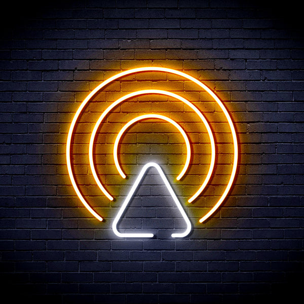 advpro-radio-wave-ultra-bright-led-neon-sign-fnu0400 - White & Golden Yellow