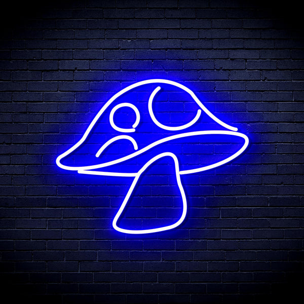advpro-mushroom-ultra-bright-led-neon-sign-fnu0401 - Blue