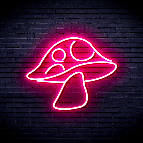 advpro-mushroom-ultra-bright-led-neon-sign-fnu0401 - Pink