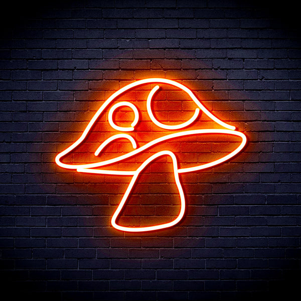 advpro-mushroom-ultra-bright-led-neon-sign-fnu0401 - Orange