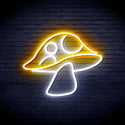 advpro-mushroom-ultra-bright-led-neon-sign-fnu0401 - White & Golden Yellow