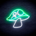 advpro-mushroom-ultra-bright-led-neon-sign-fnu0401 - White & Green