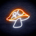 advpro-mushroom-ultra-bright-led-neon-sign-fnu0401 - White & Orange