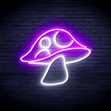 advpro-mushroom-ultra-bright-led-neon-sign-fnu0401 - White & Purple
