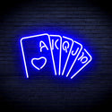 advpro-poker-ultra-bright-led-neon-sign-fnu0402 - Blue