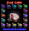 advpro-poker-ultra-bright-led-neon-sign-fnu0402 - Dual-Color