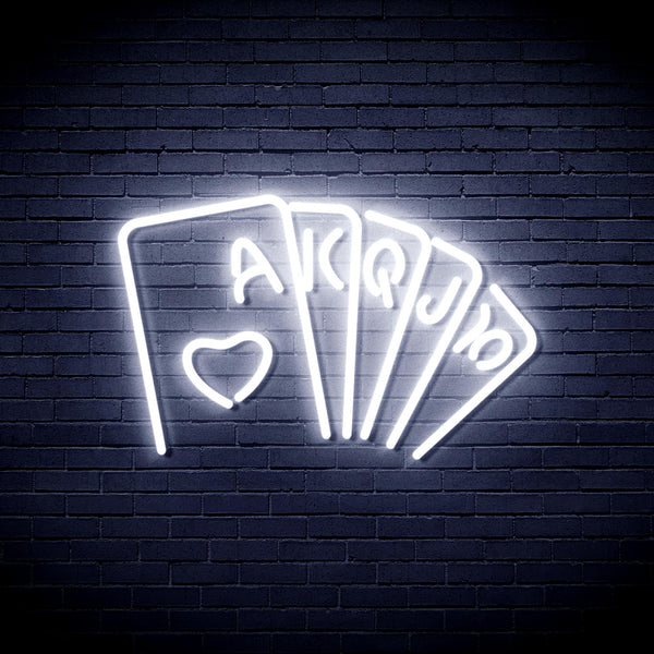 advpro-poker-ultra-bright-led-neon-sign-fnu0402 - White