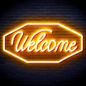 advpro-welcome-ultra-bright-led-neon-sign-fnu0403 - Golden Yellow