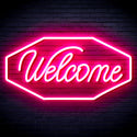 advpro-welcome-ultra-bright-led-neon-sign-fnu0403 - Pink