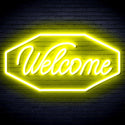 advpro-welcome-ultra-bright-led-neon-sign-fnu0403 - Yellow