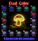 advpro-mushroom-ultra-bright-led-light-sign-kid-child-room-fnu0404 - Dual-Color