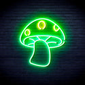 advpro-mushroom-ultra-bright-led-light-sign-kid-child-room-fnu0404 - Green & Yellow