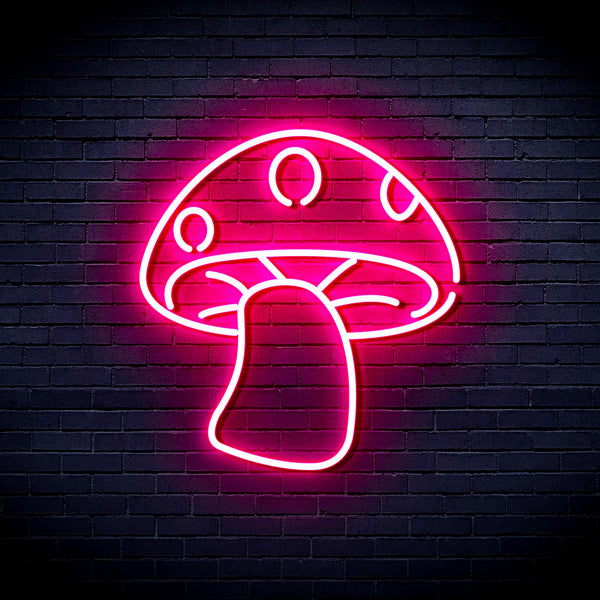 advpro-mushroom-ultra-bright-led-light-sign-kid-child-room-fnu0404 - Pink