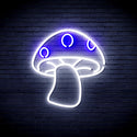 advpro-mushroom-ultra-bright-led-light-sign-kid-child-room-fnu0404 - White & Blue