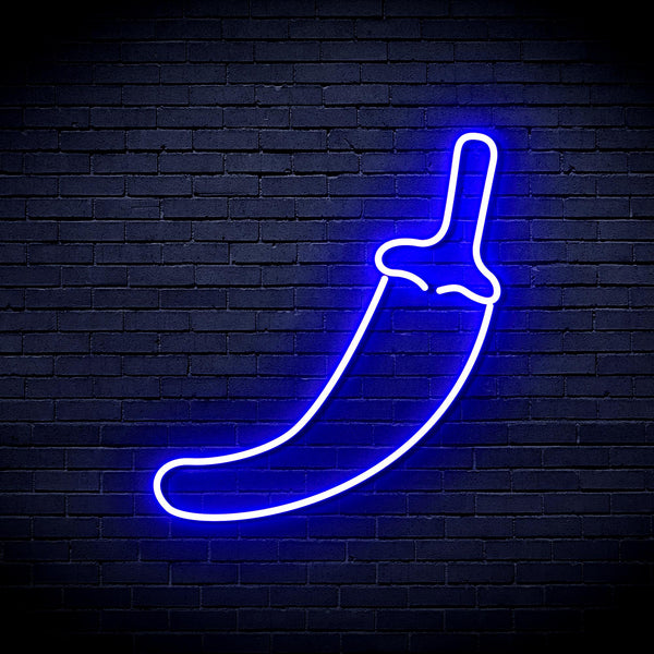 advpro-red-pepper-ultra-bright-led-neon-sign-fnu0405 - Blue