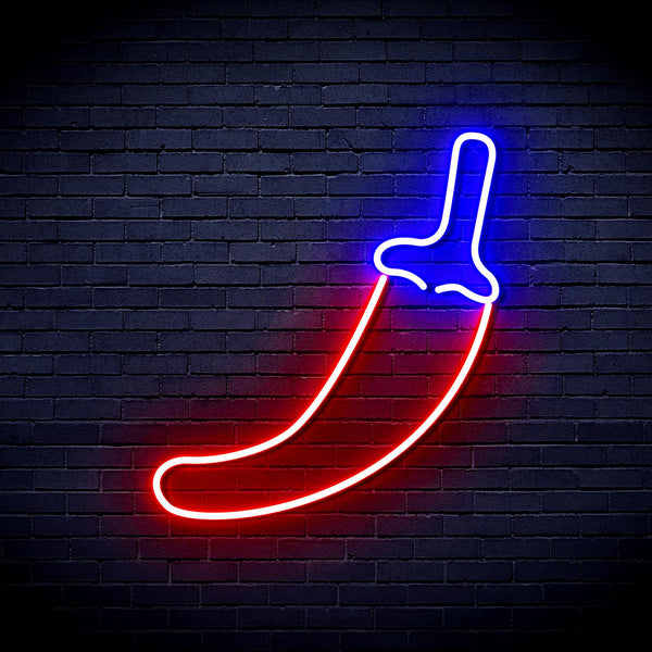advpro-red-pepper-ultra-bright-led-neon-sign-fnu0405 - Blue & Red