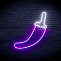 advpro-red-pepper-ultra-bright-led-neon-sign-fnu0405 - White & Purple