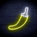 advpro-red-pepper-ultra-bright-led-neon-sign-fnu0405 - White & Yellow