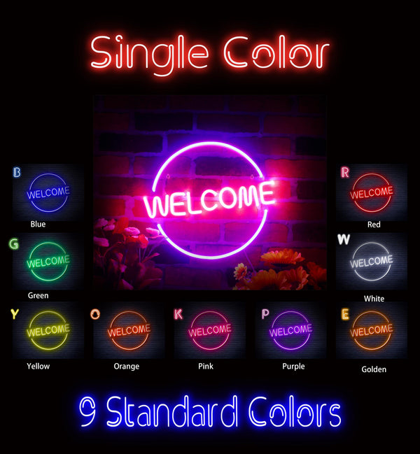 advpro-welcome-ultra-bright-led-neon-sign-fnu0406 - Classic