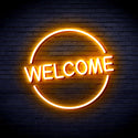 advpro-welcome-ultra-bright-led-neon-sign-fnu0406 - Golden Yellow