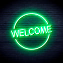 advpro-welcome-ultra-bright-led-neon-sign-fnu0406 - Green