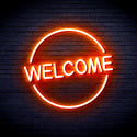 advpro-welcome-ultra-bright-led-neon-sign-fnu0406 - Orange