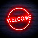 advpro-welcome-ultra-bright-led-neon-sign-fnu0406 - Red