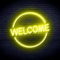 advpro-welcome-ultra-bright-led-neon-sign-fnu0406 - Yellow