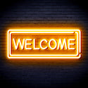 advpro-welcome-ultra-bright-led-neon-sign-fnu0407 - Golden Yellow
