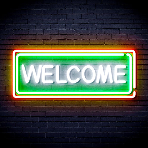 advpro-welcome-ultra-bright-led-neon-sign-fnu0407 - Multi-Color 2