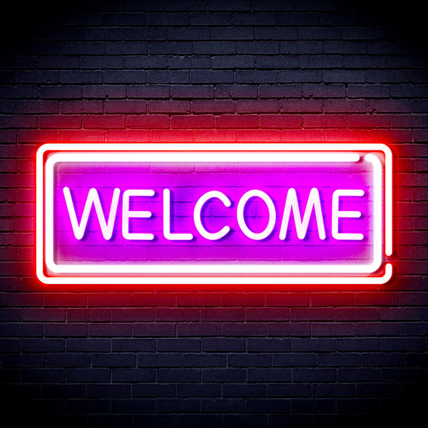 advpro-welcome-ultra-bright-led-neon-sign-fnu0407 - Multi-Color 6