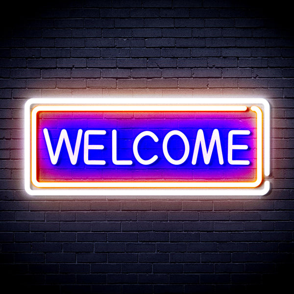 advpro-welcome-ultra-bright-led-neon-sign-fnu0407 - Multi-Color 8