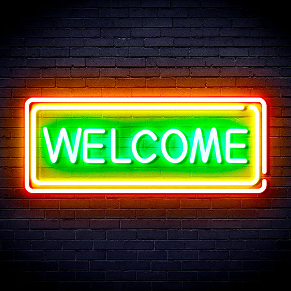 Welcome Ultra-Bright LED Neon Sign fnu0407