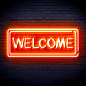 advpro-welcome-ultra-bright-led-neon-sign-fnu0407 - Orange