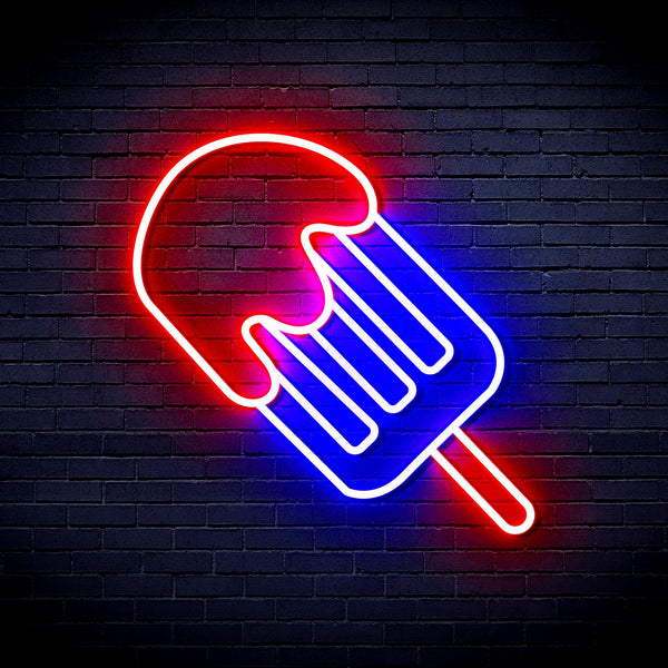 advpro-ice-cream-popsicle-ultra-bright-led-neon-sign-fnu0408 - Red & Blue