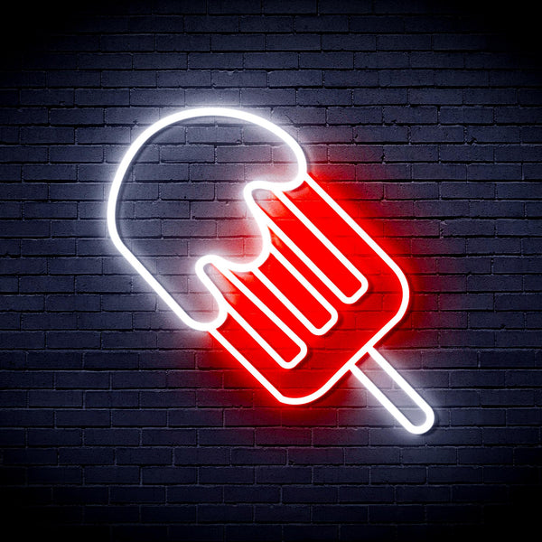 advpro-ice-cream-popsicle-ultra-bright-led-neon-sign-fnu0408 - White & Red