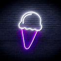 advpro-ice-cream-ultra-bright-led-neon-sign-fnu0409 - White & Purple