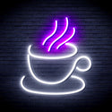 advpro-tea-or-coffee-ultra-bright-led-neon-sign-fnu0410 - White & Purple