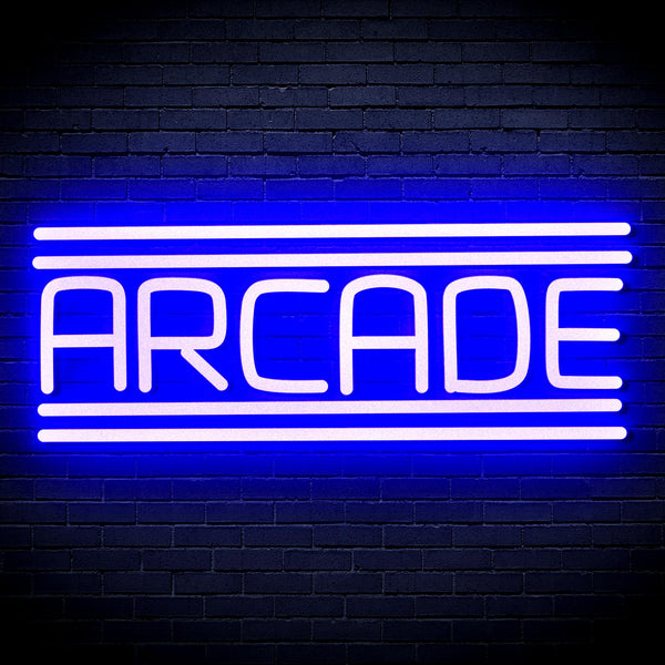 advpro-arcade-ultra-bright-led-neon-sign-fnu0412 - Blue