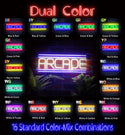 advpro-arcade-ultra-bright-led-neon-sign-fnu0412 - Dual-Color