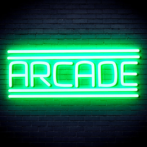 advpro-arcade-ultra-bright-led-neon-sign-fnu0412 - Green