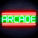 advpro-arcade-ultra-bright-led-neon-sign-fnu0412 - Green & Red