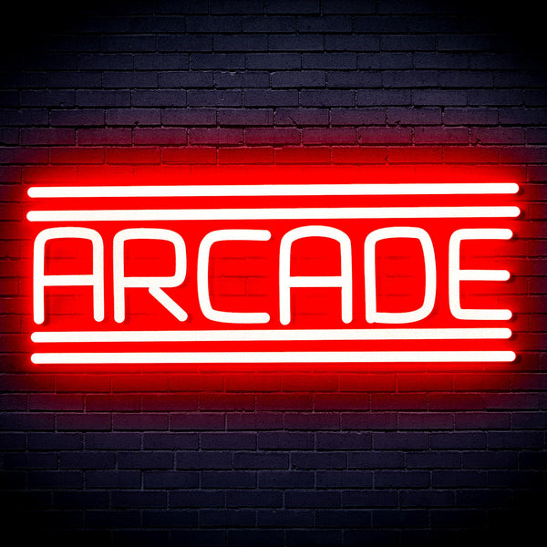 advpro-arcade-ultra-bright-led-neon-sign-fnu0412 - Red
