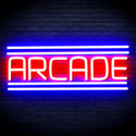 advpro-arcade-ultra-bright-led-neon-sign-fnu0412 - Red & Blue